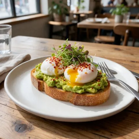 Brunch board menu item on the sample website